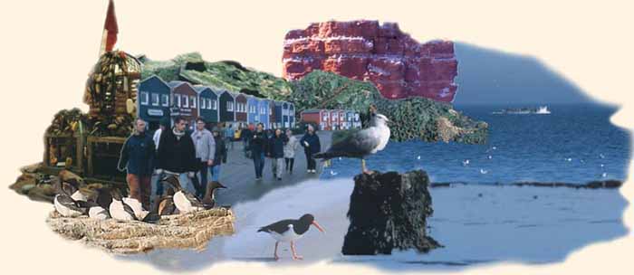 Collage Helgoland